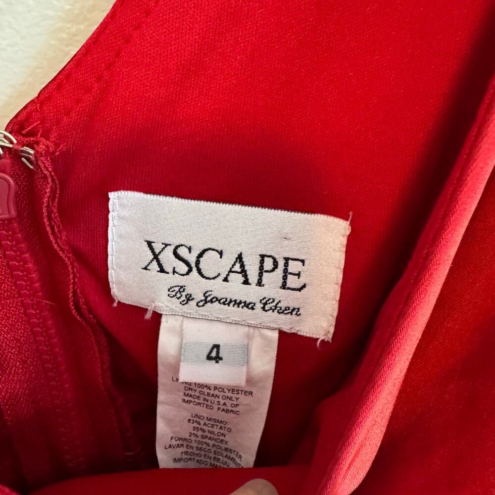 Xscape Red Blouse - Picture 2 of 3